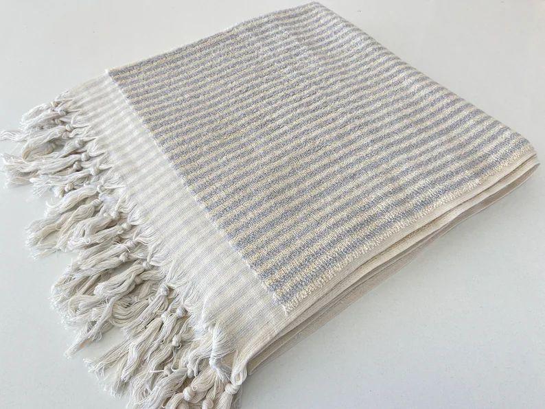 KARATEZGAH DOKUMASI EL VE YÜZ HAVLUSU 14